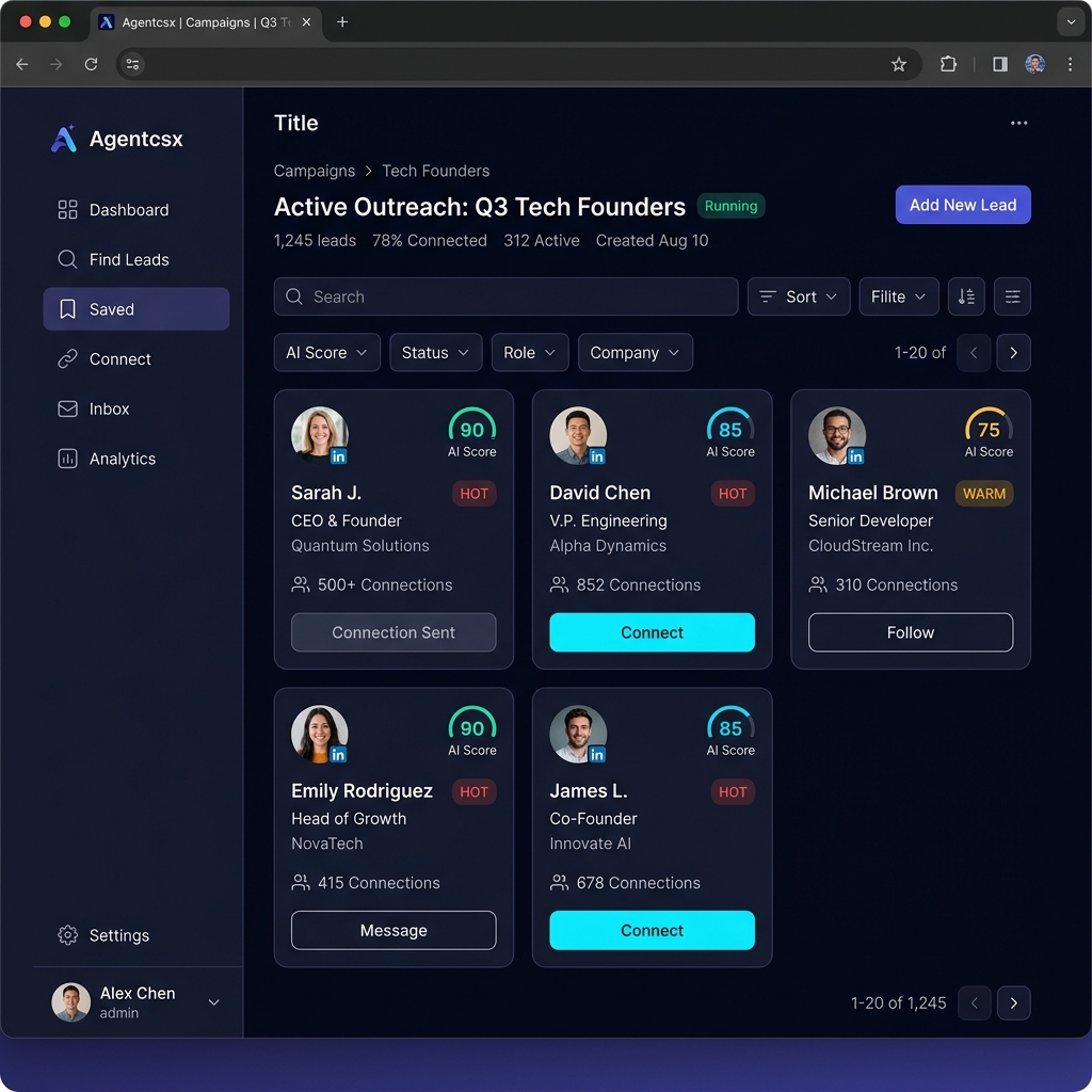 Agentcsx Dashboard